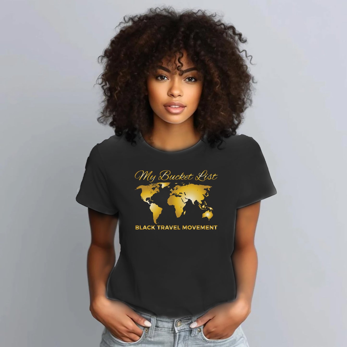 Ladies My Bucket List Tee Shirt