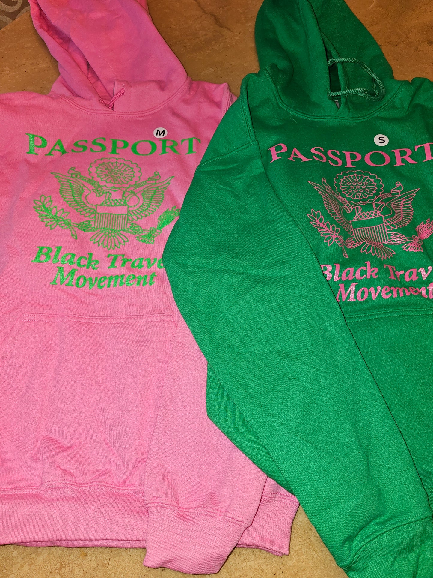 Divine 9 BTM Passport Hoodies