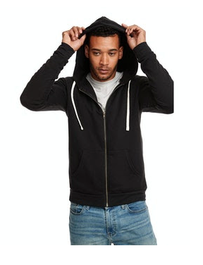 Zip Front Passport Hooded Sweatshirt